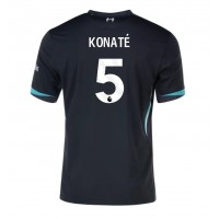 Pánský Fotbalový dres Liverpool Ibrahima Konate #5 2024-25 Venkovní Krátký Rukáv